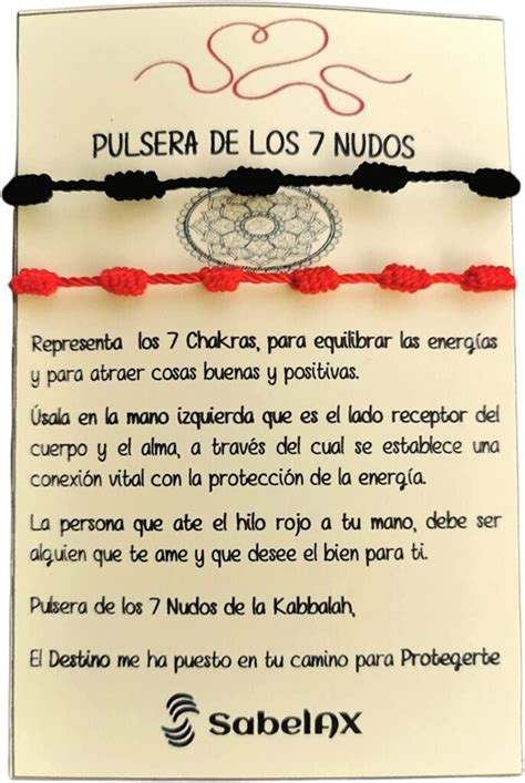 que significa la pulsera de los 7 nudos|Pulsera roja 7 nudos: Porque es tan famosa y cómo。